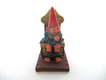 Gnome on the toilet, Gnome figurine 'Theodor' after a design by Rien Poortvliet.