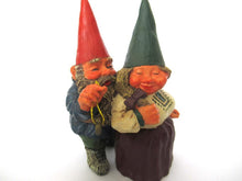 Gnomes 'Richard and Rosemary' gnome figurine after a design by Rien Poortvliet.