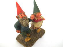 Gnomes 'What a Beautiful Day' Gnome figurine after a design by Rien Poortvliet. Dancing gnomes on wooden shoes. Dutch Classic Gnomes series. AAAAAAA International Co. Ltd.