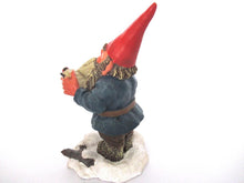 Gnome 'Arthur' Reading, singing Gnome figurine. Classic gnomes series. Designed by Rien Poortvliet.