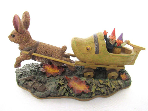 Classic Gnomes Villages 'Sailing Away' after a design by Rien Poortvliet.