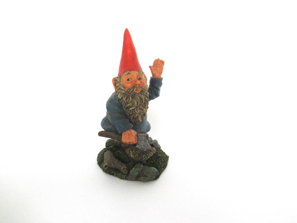 Classic Gnomes 'Peter' after a design by Rien Poortvliet Gnome with Axe.