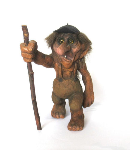 Nyform Troll, Troll handmade in Norway (Goblin, Gremlin, Hob, Imp, Gnome, Hobgoblin, Elf, Pixy)