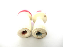 Set of 2 Wooden Mushroom Knitting Dolls, Knitting Nancy, French Knitting, Bobbin Doll, Mushroom.