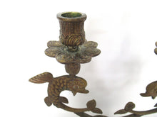 Brass Flying fish Candle Holder, Griffin.