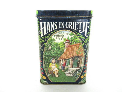 Little Red Riding Hood Tin Box, Hansel and Gretel, Fairy Tails Tin, Grimm.