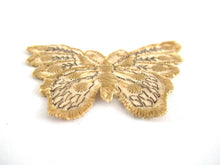 UpperDutch:Applique,Authentic Antique 1930s butterfly applique. Vintage patch, sewing supply.