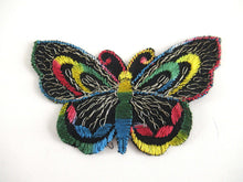 UpperDutch:Applique,Authentic Antique 1930s Butterfly applique. Vintage patch, sewing supply. Crazy quilt.