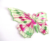 UpperDutch:Applique,Authentic Antique Butterfly applique 1930s. Vintage patch, sewing supply. Crazy quilt.
