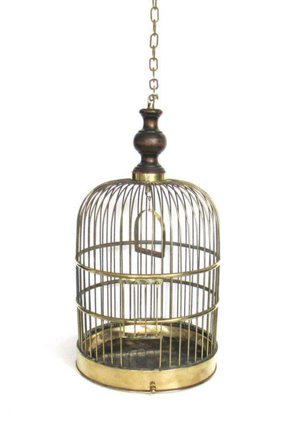 UpperDutch:Birdcage,Antique Brass Birdcage 23 INCH.
