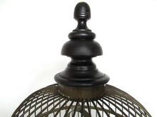 UpperDutch:,Antique Standing Birdcage 22 INCH Solid Brass Bird cage.
