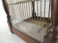 UpperDutch:,Antique Wooden Bird Cage.