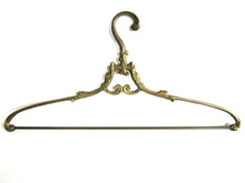 UpperDutch:Bride Hanger,1 (one) Brass Clothes Hanger, Clothes Hangers, Antique French Coat hanger, Wedding dress.