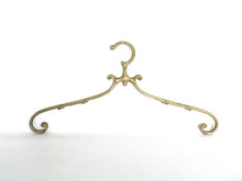 UpperDutch:,1 (one) Brass Clothes Hanger, Clothes Hangers, Antique French Coat hanger, Wedding dress. Bride Clothes Hanger.