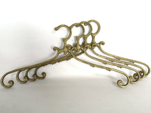 UpperDutch:,1 (one) Brass Clothes Hanger, Clothes Hangers, Antique French Coat hanger, Wedding dress. Bride Clothes Hanger.