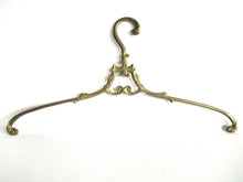 UpperDutch:Bride Hanger,1 (ONE) Brass Clothes Hanger, Clothes Hangers, Antique French Coat hanger, Wedding dress hanger.