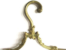 UpperDutch:Bride Hanger,1 (one) Brass Clothes Hanger, Clothes Hangers, Antique French Coat hanger, Wedding dress hanger.