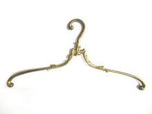 UpperDutch:Bride Hanger,1 (one) Brass Clothes Hanger, Clothes Hangers, Antique French Coat hanger, Wedding dress hanger.