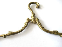 UpperDutch:Bride Hanger,1 (one) Brass Clothes Hanger, Clothes Hangers, Antique French Coat hanger, Wedding dress hanger.