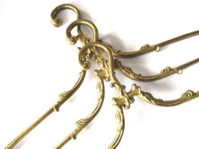 UpperDutch:Bride Hanger,1 (one) Brass Clothes Hanger, Clothes Hangers, Antique French Coat hanger, Wedding dress hanger.