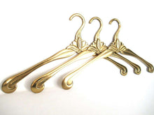 UpperDutch:,1 (one) Brass Clothes Hanger, Clothes Hangers, Antique French Coat hanger, Wedding dress hanger.