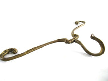 UpperDutch:,1 (one) Brass Clothes Hanger, Clothes Hangers, Antique French Coat hanger, Wedding dress hanger, Swivel.