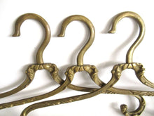 UpperDutch:,1 (one) Brass Clothes Hanger, Clothes Hangers, Antique French Coat hanger, Wedding dress hanger, Swivel.
