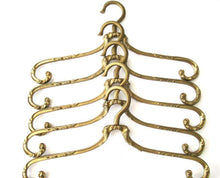 UpperDutch:Bride Hanger,1 (one) Brass Clothes Hanger, Clothes Hangers, Antique French Coat hanger, Wedding dress hanger, Swivel.