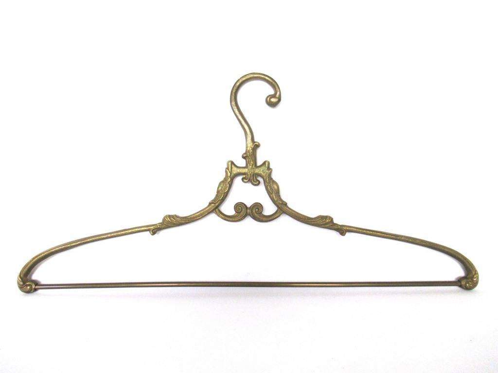 Brass Clothes Hanger, Clothes Hangers, Antique French Coat hanger, Wed – UpperDutch Brass Clothes Hanger, Clothes Hangers, Antique French Coat hanger, Wed – UpperDutch