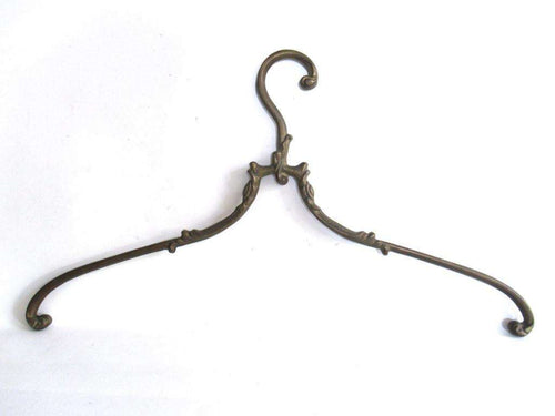 UpperDutch:Bride Hanger,Brass Clothes Hanger, Wedding dress, Victorian Style.