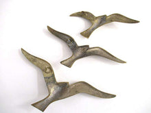 UpperDutch:,Set of 3 Brass Seagulls