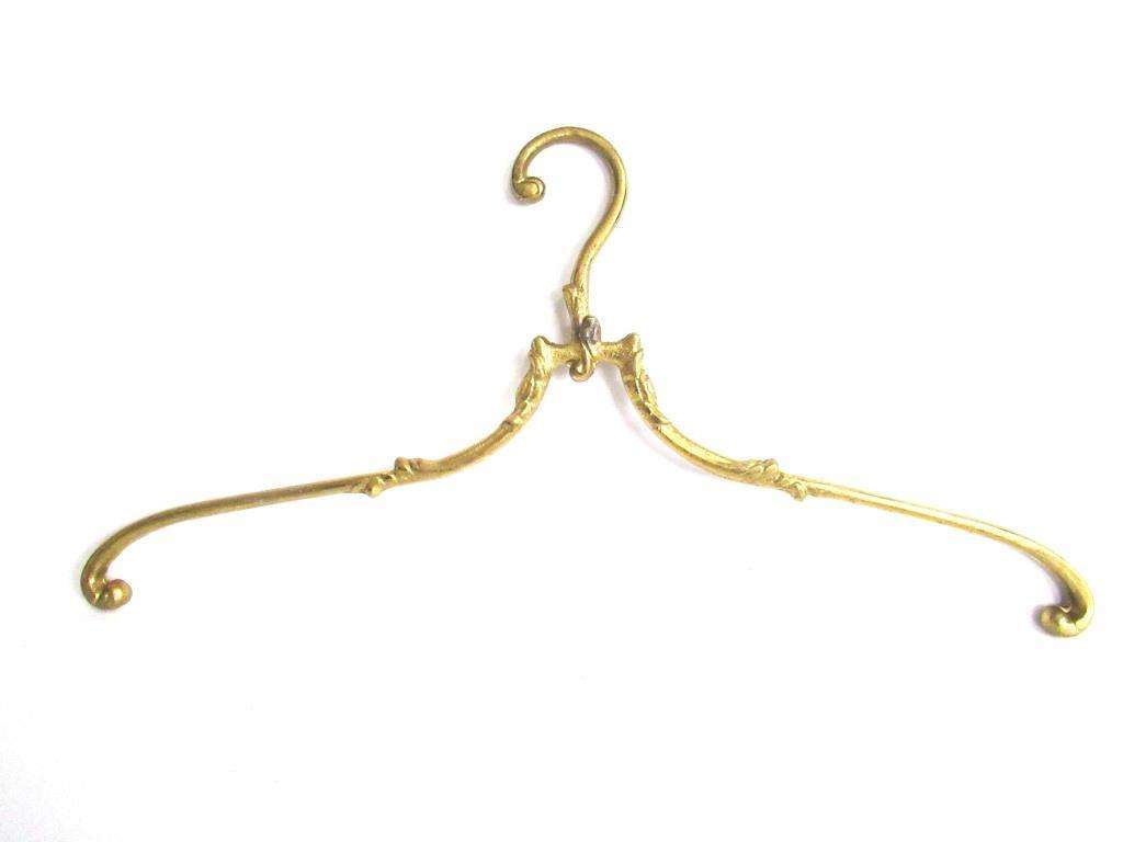 Wedding Dress Hanger, Brass Clothes Hanger, Victorian Style. UpperDutch Wedding Dress Hanger, Brass Clothes Hanger, Victorian Style. UpperDutch