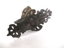 UpperDutch:,Antique Oil Lamp Holder with Bracket, Wall Mount Sconce, Candle Wall Sconce. Putti, Old lighting, antique decor, candle holder.
