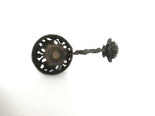 UpperDutch:,Antique Oil Lamp Holder with Bracket, Wall Mount Sconce, Candle Wall Sconce. Putti, Old lighting, antique decor, candle holder.