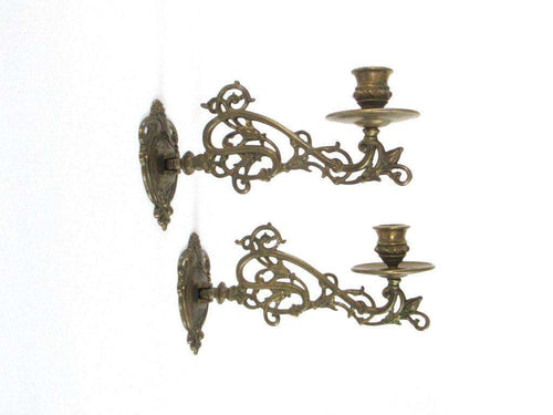 UpperDutch:Candelabra,Piano Sconces, Candle Holders, Victorian style.