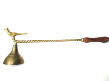 UpperDutch:Candle Snuffers,Antique Brass Candle Snuffer with bird.