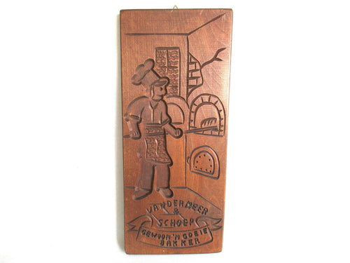 UpperDutch:,An authentic Dutch Wooden cookie mold Folk Art, bakery decor, Speculaas plank.