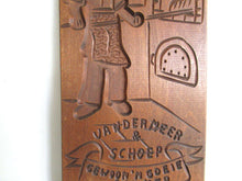 UpperDutch:,An authentic Dutch Wooden cookie mold Folk Art, bakery decor, Speculaas plank.