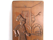 UpperDutch:Cookie Mold,An authentic Dutch Wooden cookie mold Folk Art, bakery decor, Speculaas plank.