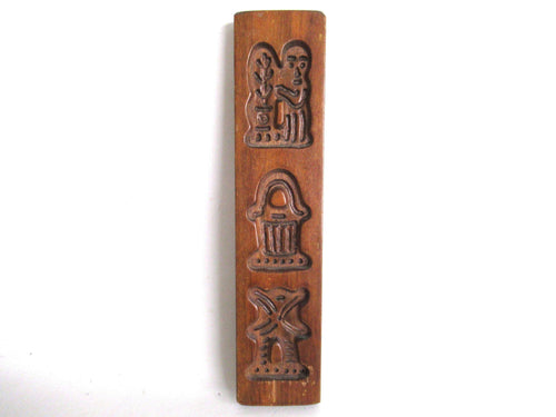 UpperDutch:Cookie Mold,Antique Wooden Cookie Mold Dutch Folk Art, speculaas plank, springerle.