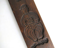 UpperDutch:,Springerle Wooden cookie mold. Wooden Dutch Folk Art Cookie Mold, Speculatius, ship, windmill.