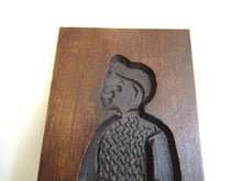 UpperDutch:,Wooden cookie mold, Dutch Folk Art Cookie Mold 'Bartje'. speculaas plank, springerle.