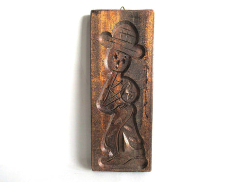 UpperDutch:,Wooden cookie mold Dutch Folk Art Cookie Mold. speculaas plank, springerle.