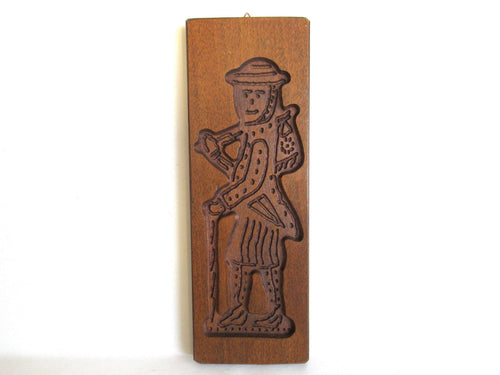 UpperDutch:,Wooden cookie mold, Dutch Folk Art Cookie Mold. speculaas plank, springerle.