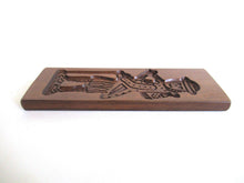 UpperDutch:,Wooden cookie mold, Dutch Folk Art Cookie Mold. speculaas plank, springerle.