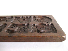 UpperDutch:,Wooden cookie mold Dutch Folk Art Cookie Mold. Speculaas plank, Springerle, windmill, mermaid, ship.