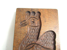 UpperDutch:,Wooden cookie mold Rooster, Dutch Folk Art Cookie Mold. Speculaas plank, springerle.
