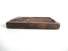 UpperDutch:,Wooden cookie mold with Tobacco Scenes. Wooden Cookie Mold. Tabacos Primeros, La Paz. Springerle.