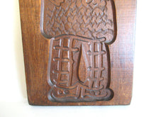 UpperDutch:,Wooden cookie mold. Wooden Dutch Folk Art Cookie Mold. speculaas plank, springerle.