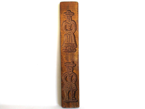 UpperDutch:,Wooden cookie mold. Wooden Dutch Folk Art Cookie Mold. speculaas plank, springerle. Kitchen decor.